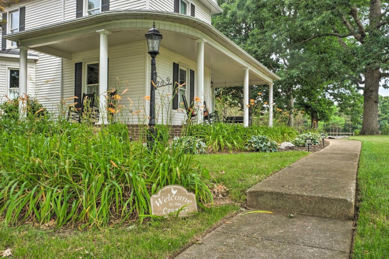 Lush, Modern Farmhouse With Mtn Views And Sunroom Edinburg Exterior photo